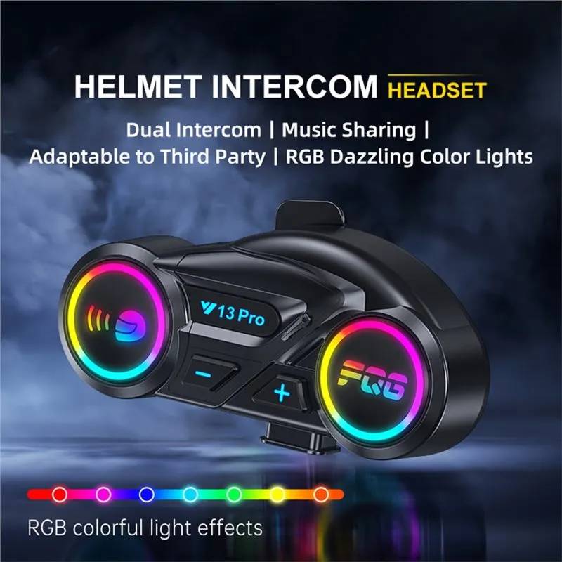Y13 Pro Motorcycle Intercom Helmet